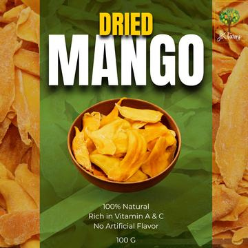 Purely Dried Mango Bliss - 100g of Natural Goodness!