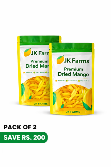 Dried Mangoes Slices – Pack of 2-200 Grams