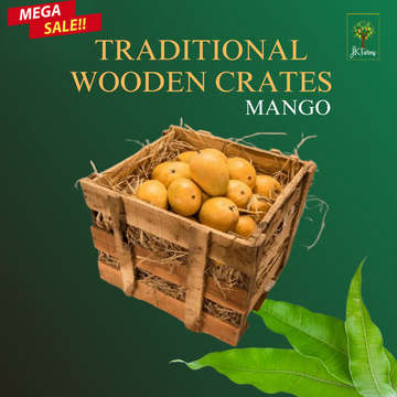 Mangoes in Traditional Wooden Crates (9.5 KG)